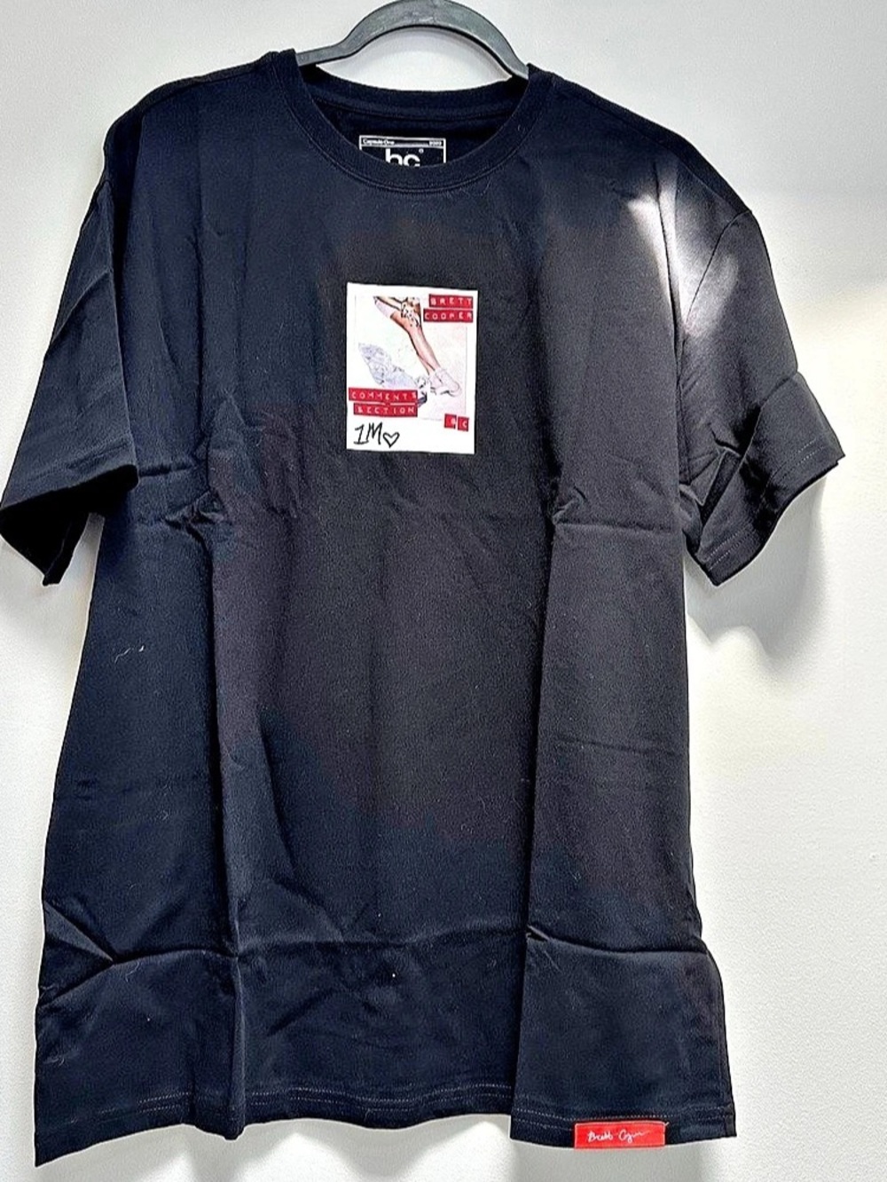 Brett Cooper Capsule One 2022 Graphic Short Sleeve Tee in Black - Woman’s Small